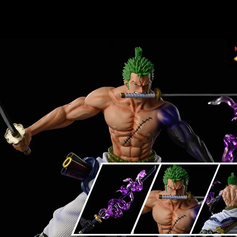 Roronoa Zoro Figure - Land of Wano (Enma Sword/Conqueror's Haki)