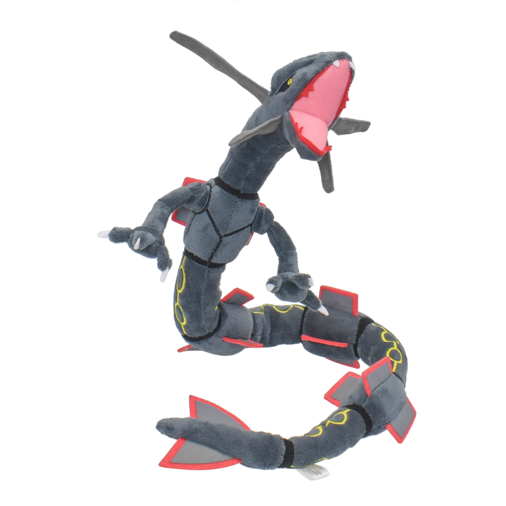 Shiny/Black Adjustable Plush Toy (Malleable/12-inches)