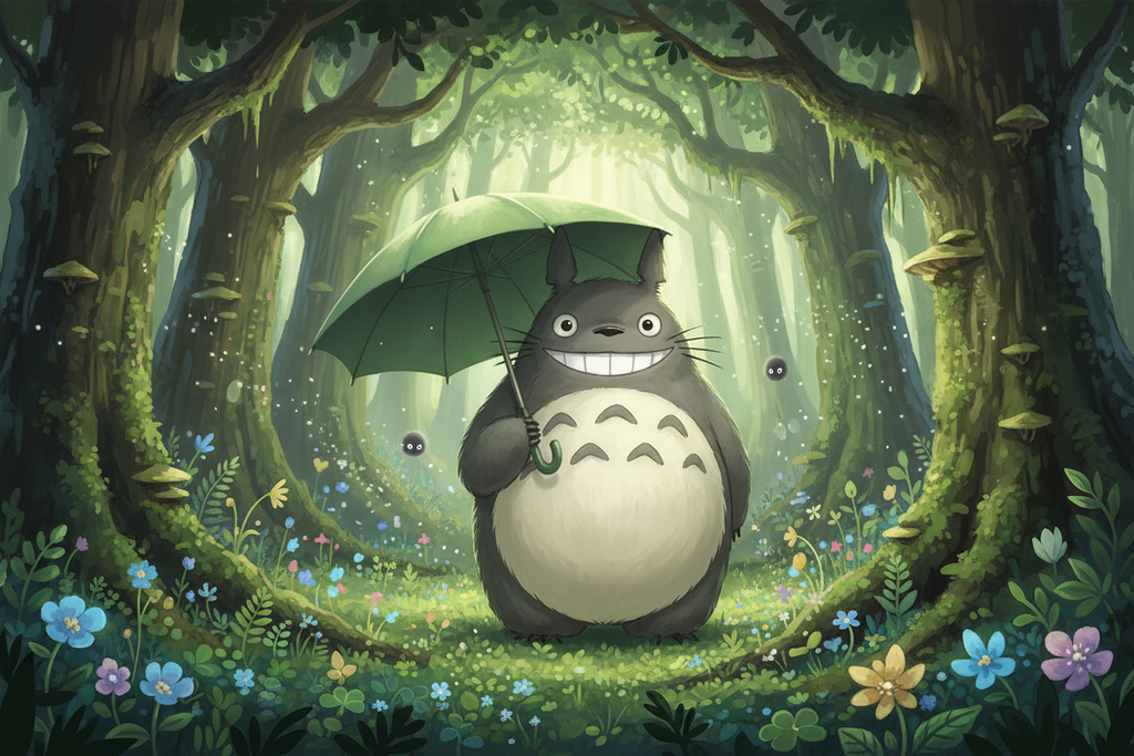 Soft & Jumbo Totoro Plush Toy Giant From The Anime 'Totoro'